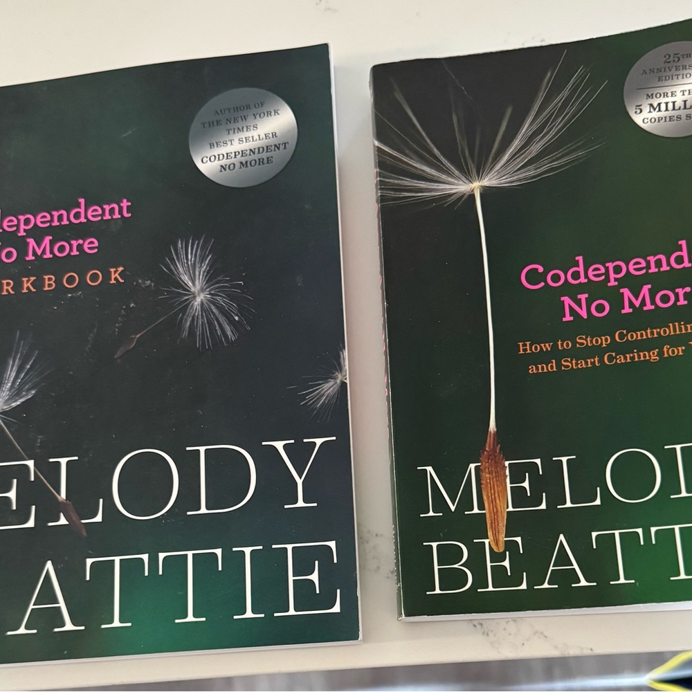 Therapy Codependent No More Book Set - Black and Green
